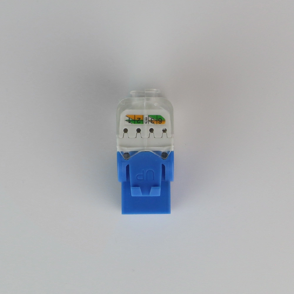 Network UTP Tool Free RJ45 8p8c Toolless Ethernet RJ45 Modular Jack CAT6 Keystone Jack