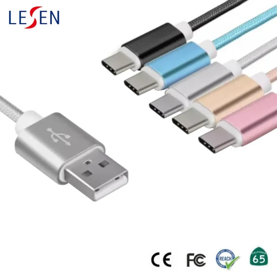 Meistverkauftes Typ-C-Ladekabel 3.0/2.0 USB-Datenkabel für PC/Telefon